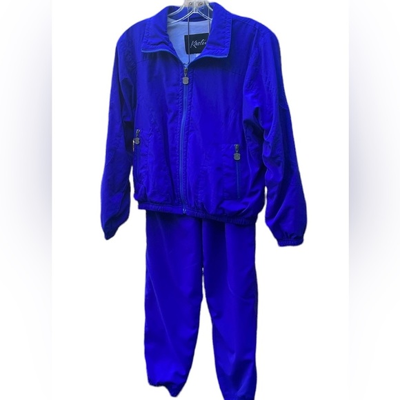 Kaelin 1990's Vintage Track Wind breaker Suit  - Size Small - Picture 1 of 13
